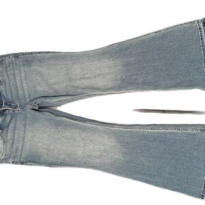 Hollister Super Low Rise Jeans with Frayed Hem